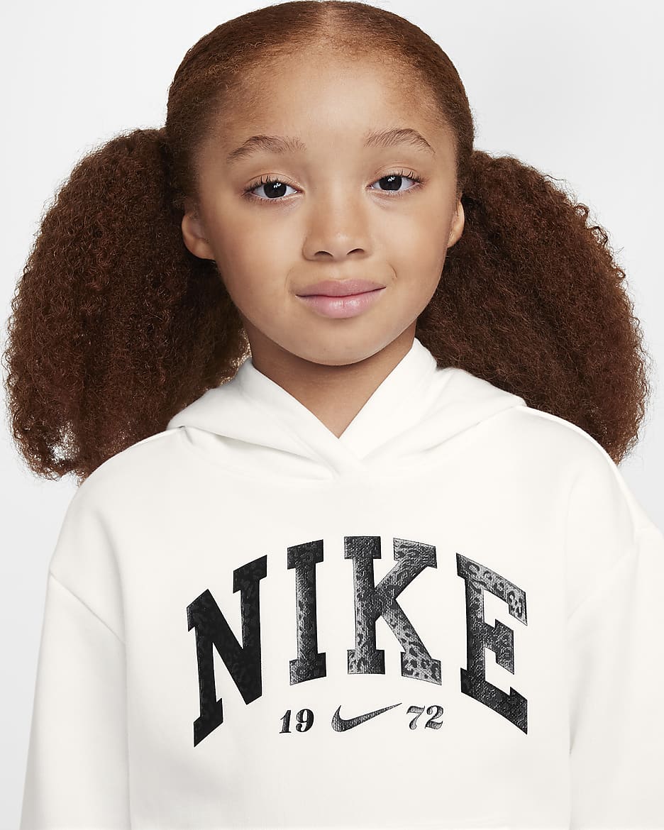 Nike sweatshirt with little swooshes sale